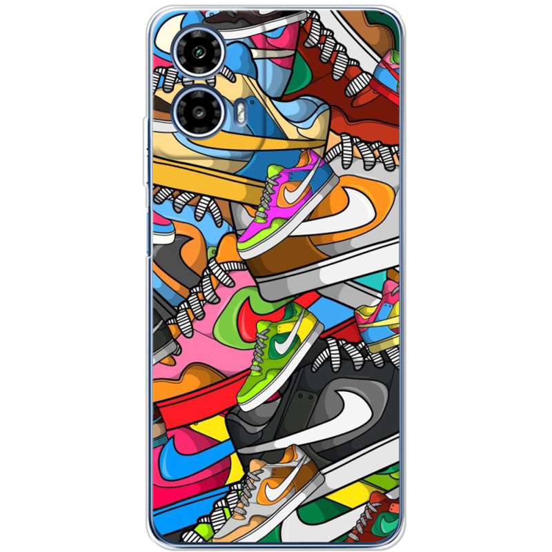 Чохол BoxFace Motorola Moto G35 Sneakers