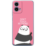 Чохол BoxFace Motorola Moto G35 Dont Touch My Phone Panda