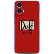 Чохол BoxFace Motorola Moto G35 Duff beer