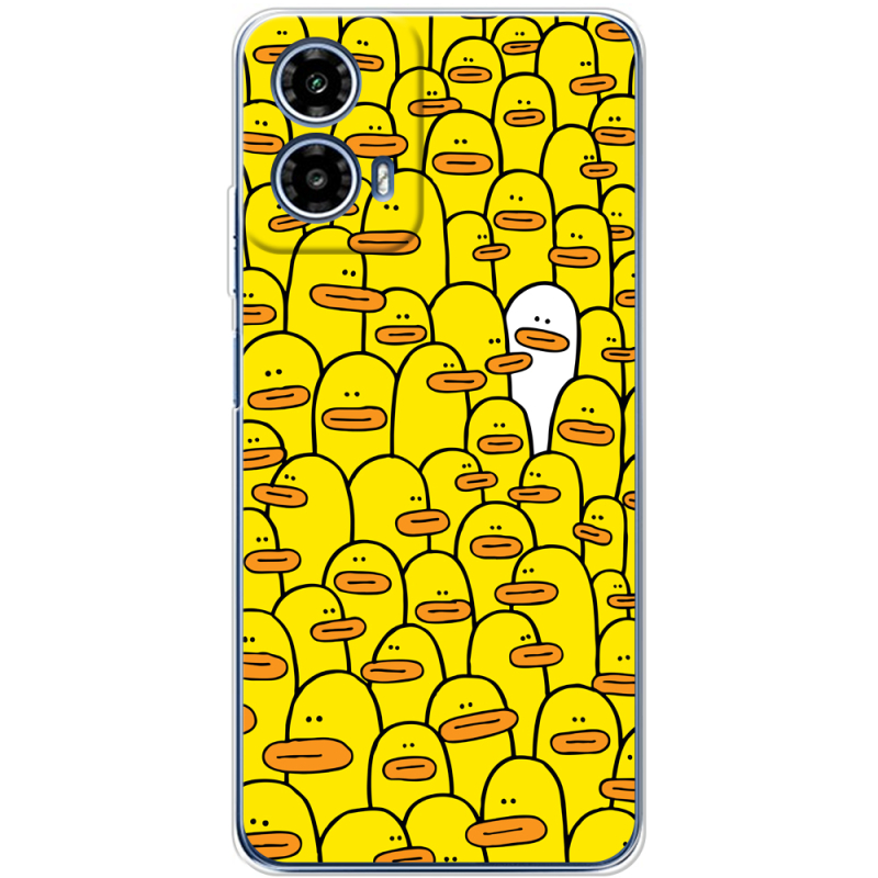 Чохол BoxFace Motorola Moto G35 Yellow Ducklings
