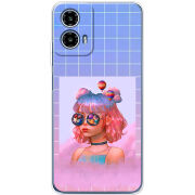 Чохол BoxFace Motorola Moto G35 Girl in the Clouds