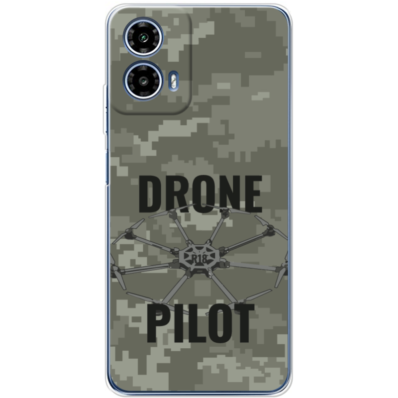 Чохол BoxFace Motorola Moto G35 Drone Pilot