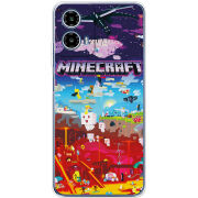 Чохол BoxFace Motorola Moto G35 Minecraft World Beyond