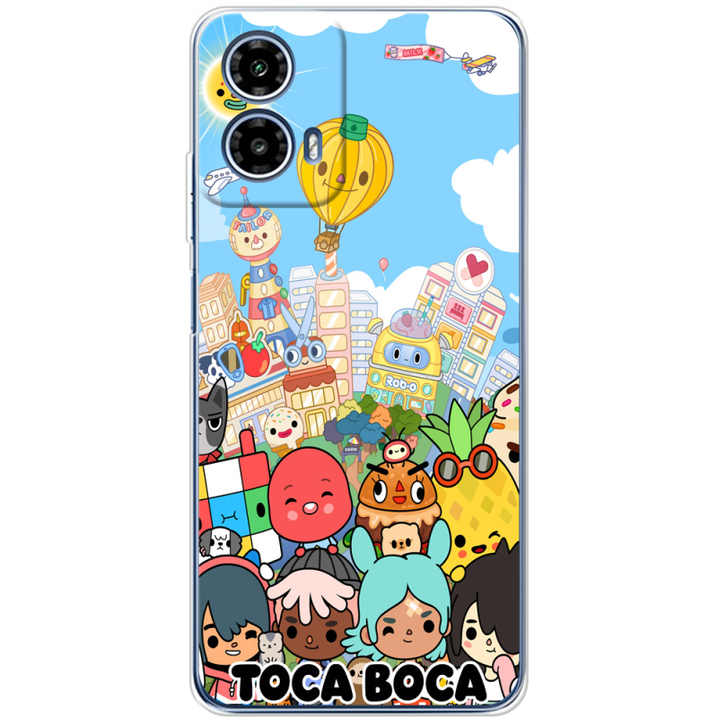 Чохол BoxFace Motorola Moto G35 Світ Тока Бока