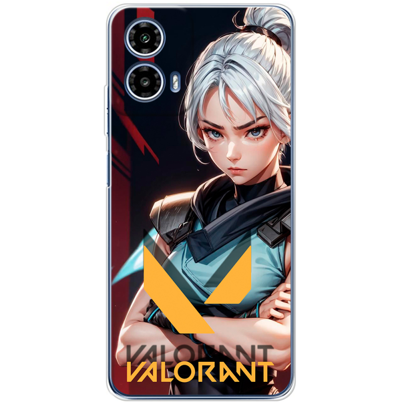 Чохол BoxFace Motorola Moto G35 Valorant Джет