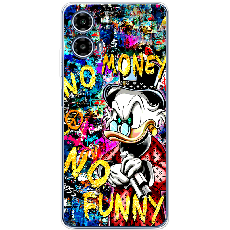 Чохол BoxFace Motorola Moto G35 no money no funny