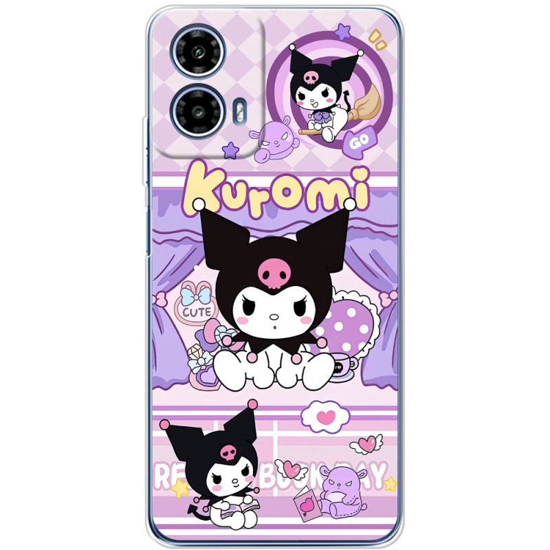 Чохол BoxFace Motorola Moto G35 Милі пустощі Kuromi