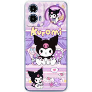 Чохол BoxFace Motorola Moto G35 Милі пустощі Kuromi