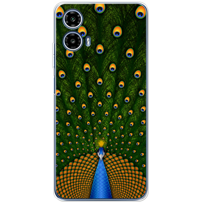 Чохол BoxFace Motorola Moto G35 Peacocks Tail