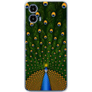 Чохол BoxFace Motorola Moto G35 Peacocks Tail