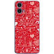 Чохол BoxFace Motorola Moto G35 Happy Valentines