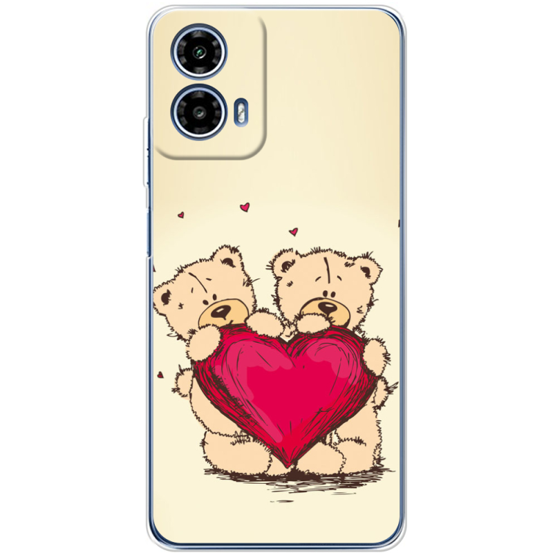 Чохол BoxFace Motorola Moto G35 Teddy Bear Love