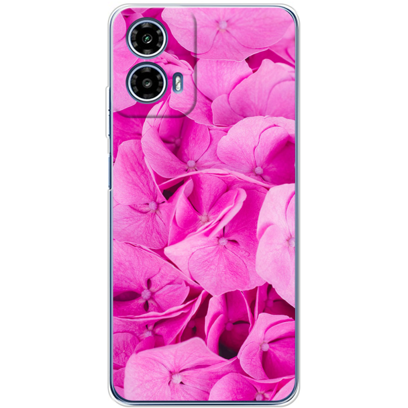 Чохол BoxFace Motorola Moto G35 Pink Flowers