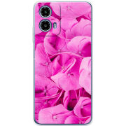 Чохол BoxFace Motorola Moto G35 Pink Flowers