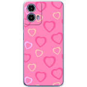 Чохол BoxFace Motorola Moto G35 Sugar Hearts
