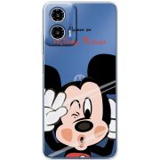 Прозорий чохол BoxFace Motorola Moto G35 Mister M