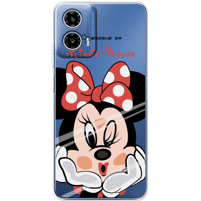 Прозорий чохол BoxFace Motorola Moto G35 Lady M