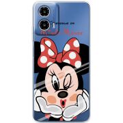 Прозорий чохол BoxFace Motorola Moto G35 Lady M