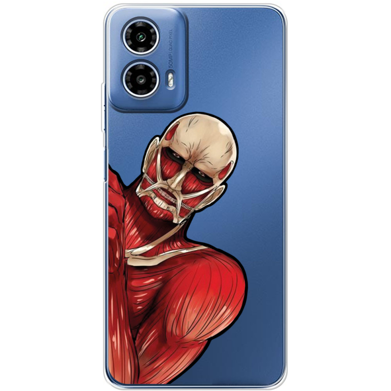 Прозорий чохол BoxFace Motorola Moto G35 Титан