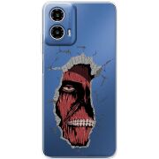 Прозорий чохол BoxFace Motorola Moto G35 Нападение Титана