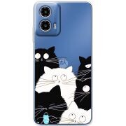 Прозорий чохол BoxFace Motorola Moto G35 