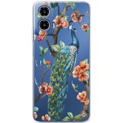 Прозорий чохол BoxFace Motorola Moto G35 Pavlin