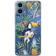 Прозорий чохол BoxFace Motorola Moto G35 Tucan