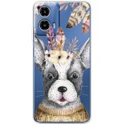 Прозорий чохол BoxFace Motorola Moto G35 