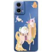 Прозорий чохол BoxFace Motorola Moto G35 Uni Blonde