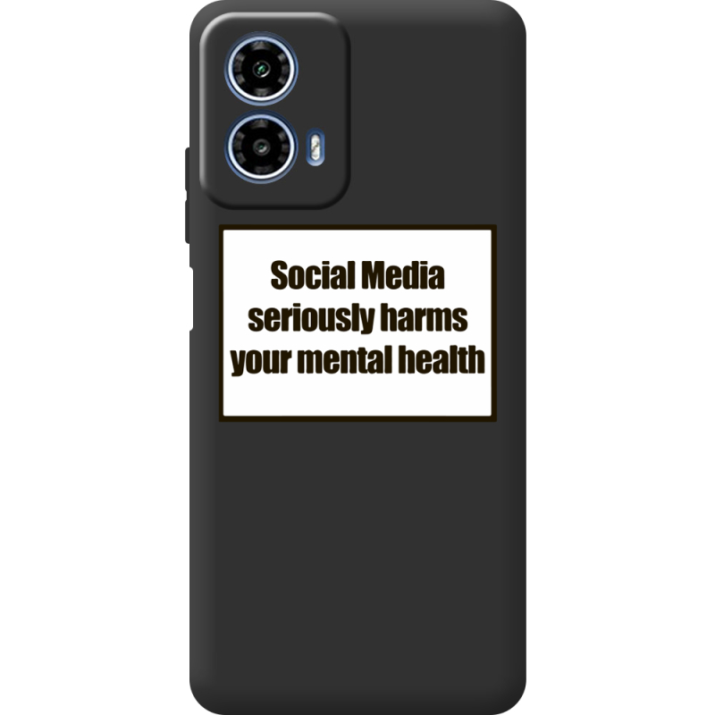 Чорний чохол BoxFace Motorola Moto G35 