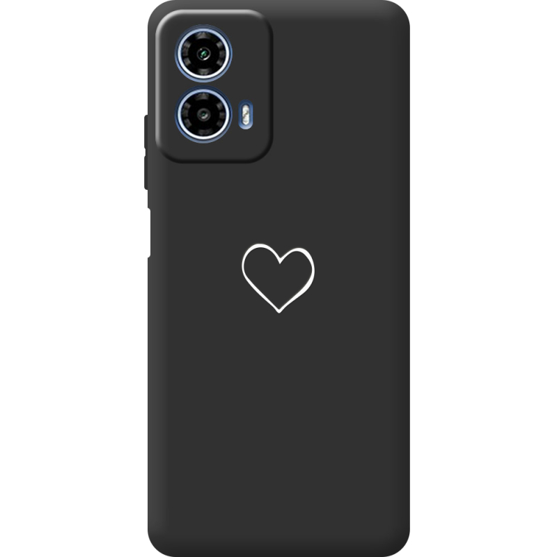 Чорний чохол BoxFace Motorola Moto G35 My Heart