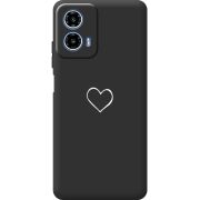 Чорний чохол BoxFace Motorola Moto G35 My Heart