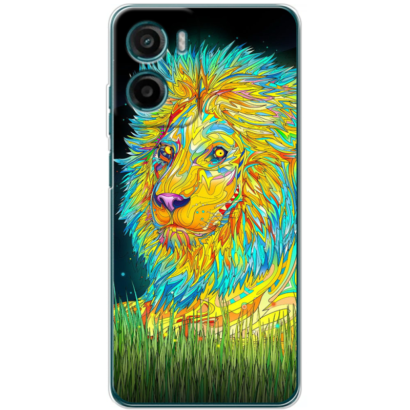 Чохол BoxFace Motorola G06 Power Moonlight Lion