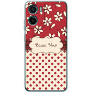 Чохол BoxFace Motorola G06 Power Именной Polka Dots