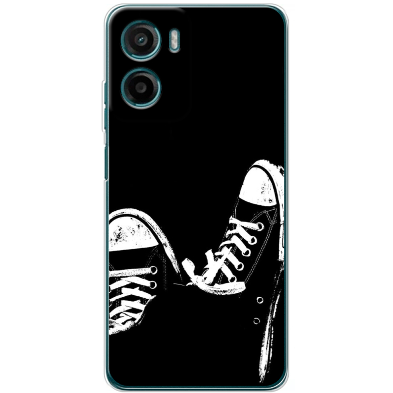 Чохол BoxFace Motorola G06 Power Black Sneakers