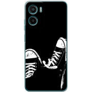 Чохол BoxFace Motorola G06 Power Black Sneakers
