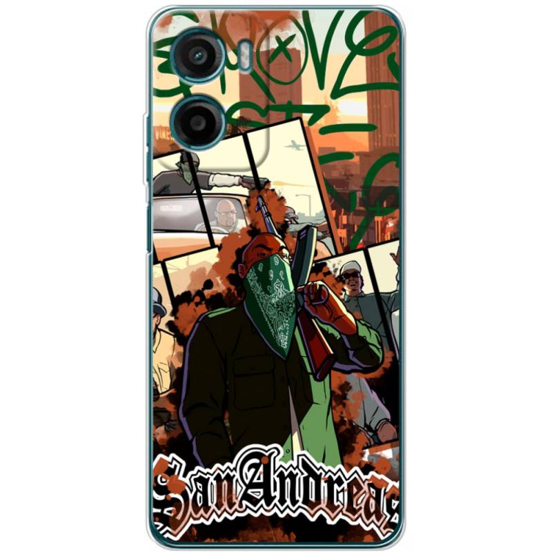 Чохол BoxFace Motorola G06 Power GTA San Andreas