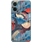 Чохол BoxFace Motorola G06 Power Blue Herb