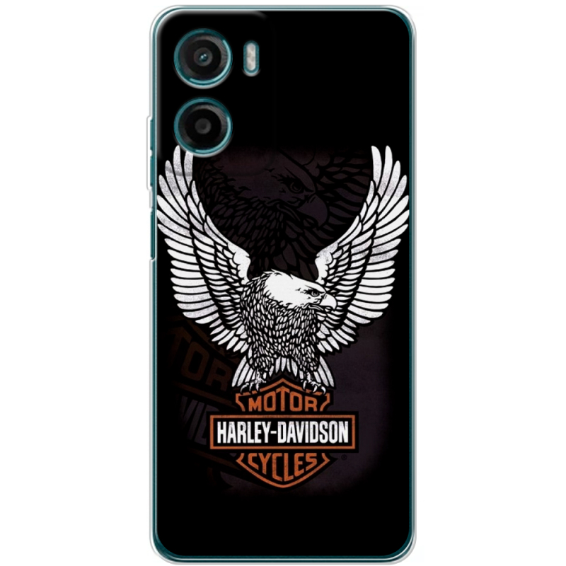 Чохол BoxFace Motorola G06 Power Harley Davidson and eagle