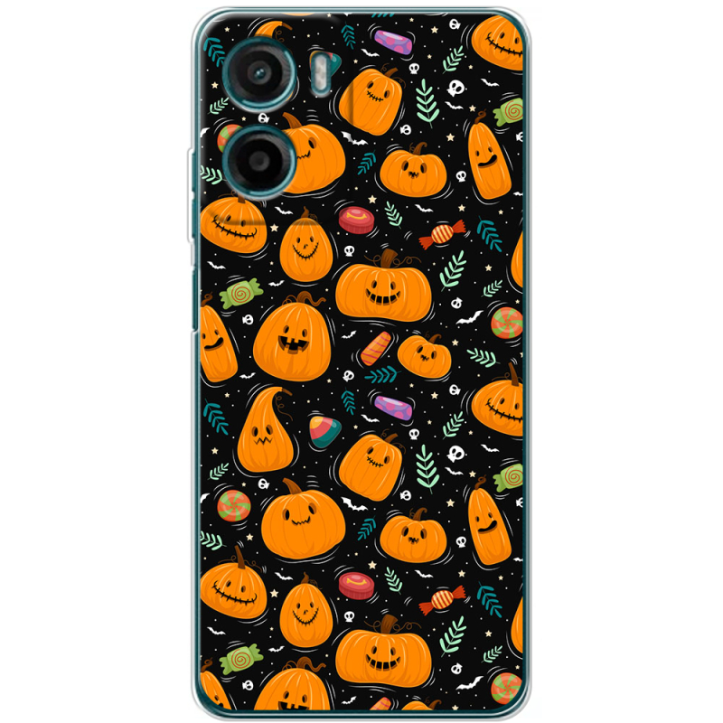 Чохол BoxFace Motorola G06 Power Cute Halloween