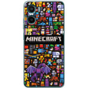 Чохол BoxFace Motorola G06 Power Minecraft Mobbery