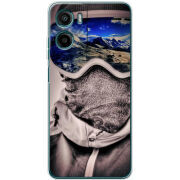 Чохол BoxFace Motorola G06 Power snowboarder