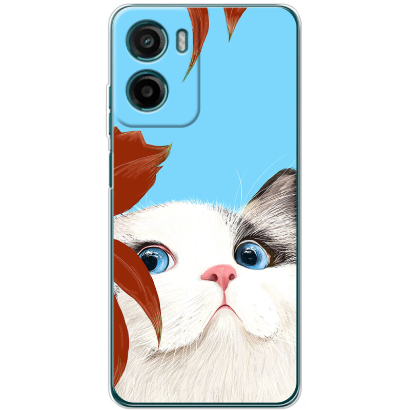 Чохол BoxFace Motorola G06 Power Wondering Cat