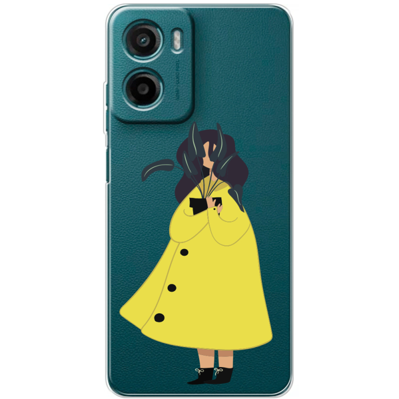 Прозорий чохол BoxFace Motorola G06 Power Just a Girl