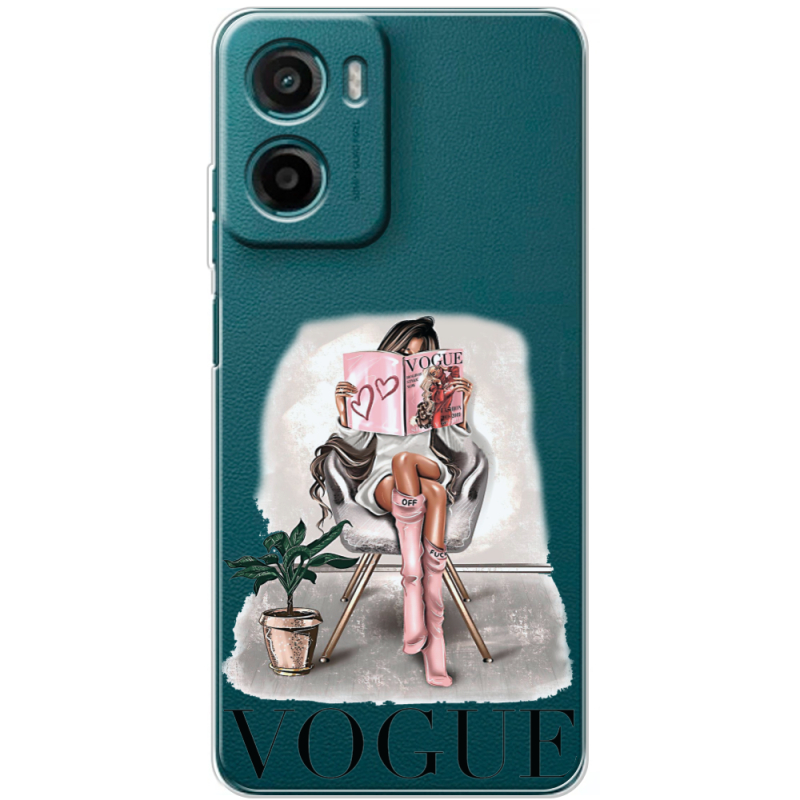Прозорий чохол BoxFace Motorola G06 Power VOGUE
