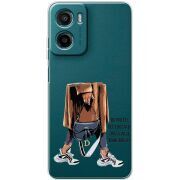 Прозорий чохол BoxFace Motorola G06 Power Motivation