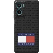 Чорний чохол BoxFace Motorola G06 Power Tommy Print