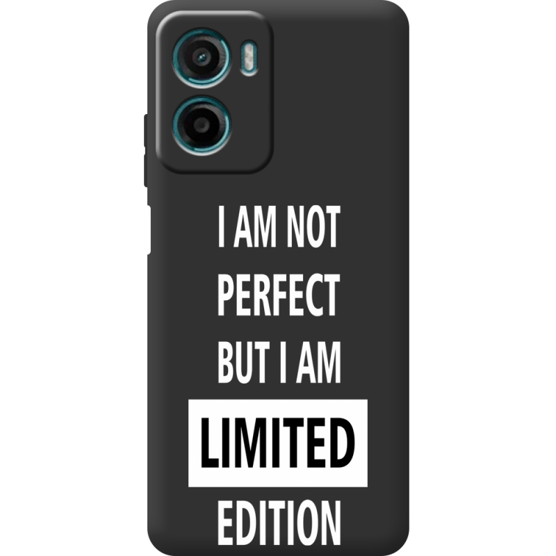 Чорний чохол BoxFace Motorola G06 Power Limited Edition