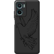 Чорний чохол BoxFace Motorola G06 Power Dove