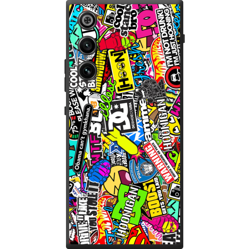 Чохол BoxFace ZTE Nubia Redmagic 10 Air Multicolored Inscriptions